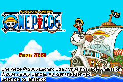 One Piece Title Screen